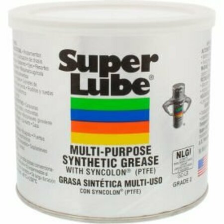 SYNCO CHEMICAL Super Lube Synthetic Grease, 14.1 oz. Can - 41160 41160